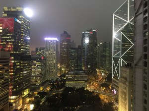 A drink with a view...